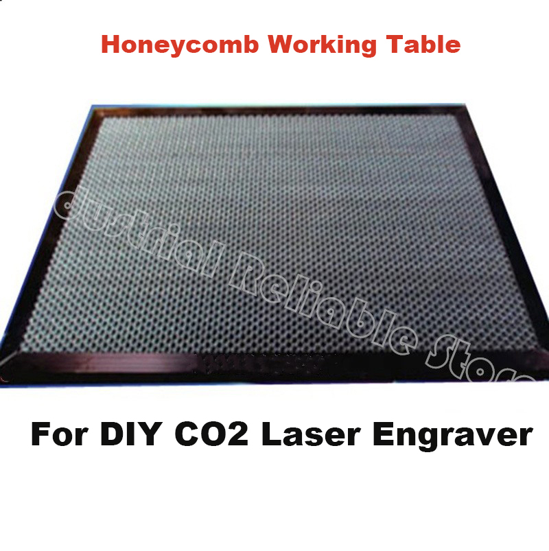 Honeycomb Laser Bed - คุณภาพสูง 600x600 มม.23.6x23.6 นิ้ว 60 ซม.รังผึ้งทํางานตารางสําหรับเลเซอร์แกะสลักขนาดใหญ่แผงรังผึ้งเหล็กอลูมิเนียม