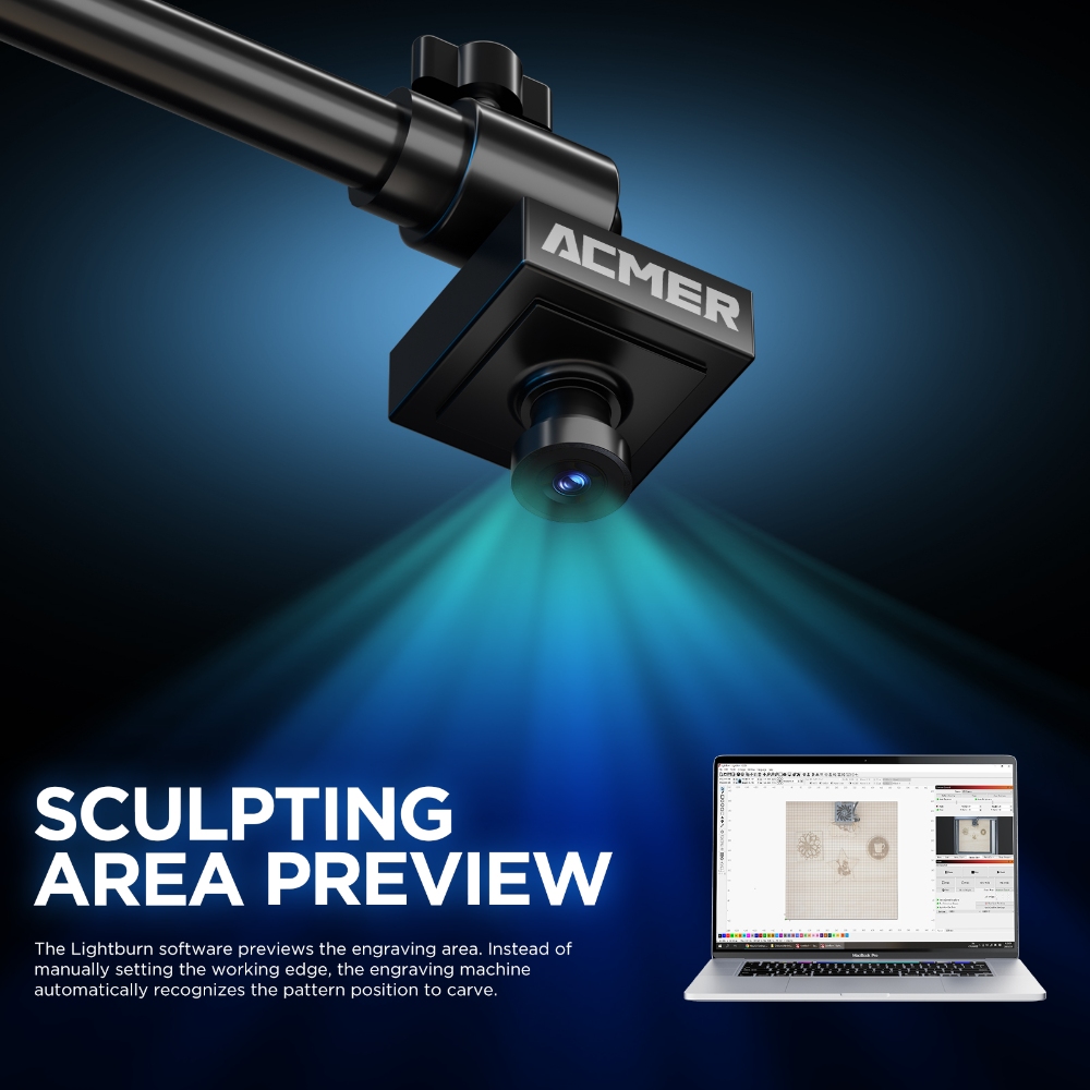 Laser Marking Machine - กล้อง ACMER A500 5MP 100 °