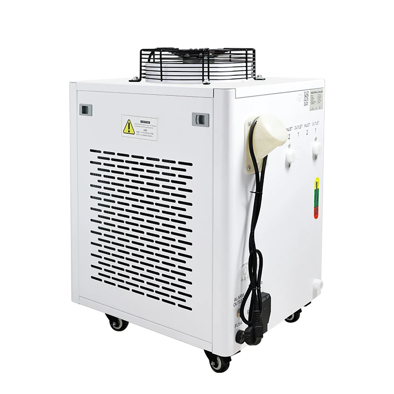 Laser Industrial Chiller - เครื่องทำความเย็นน้ำ CW5300 สำหรับเลเซอร์ CO2 ถังน้ำทำความเย็นอุณหภูมิต่ำ ระบบหมุนเวียนสำหรับอุตสาหกรรมและห้องปฏิบัติการ
