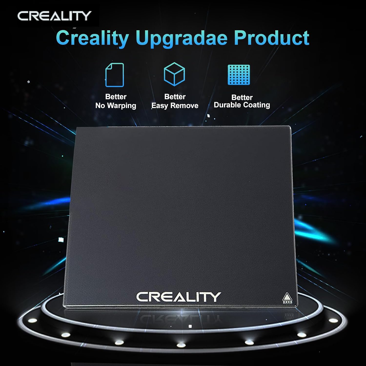 แผ่นกระจกสำหรับเครื่องพิมพ์สาม - Creality Printer Ender 3 บทวิจารณ์และราคา