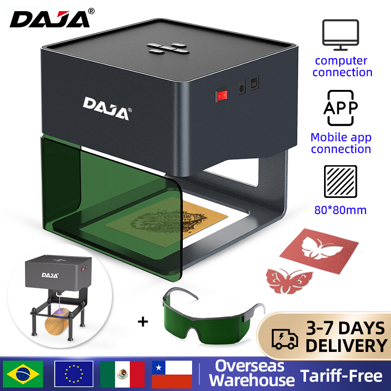 DAJA DJ6 มินิแบบพกพาเลเซอร์แกะ - Laser Marking Machine บทวิจารณ์และราคา