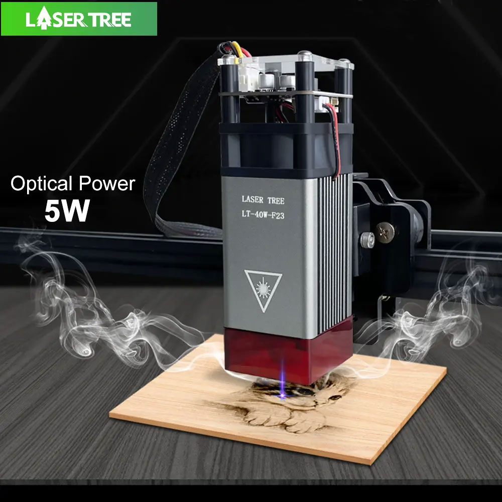 โมดูลเลเซอร์ LASER TREE 4w 5W  - Honeycomb Laser Bed บทวิจารณ์และราคา